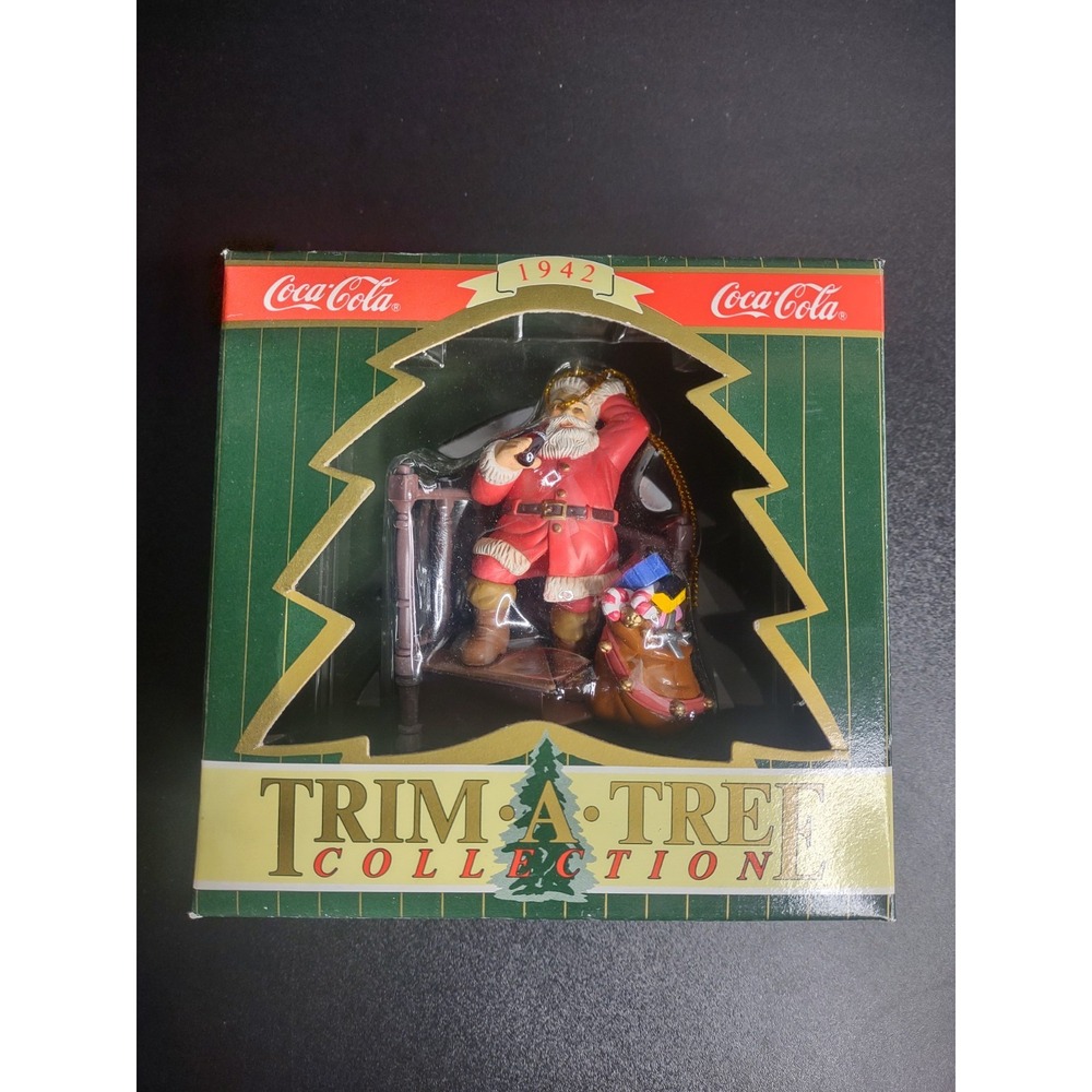 Coca-Cola - Trim A Tree Collection 1942 Christmas Ornament - 1996
